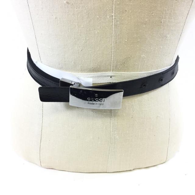Gucci Reversible with Square Brand Plaque Belt - AccessoryGuccibelt, Black, Gaithersburg, GucciChic To Chic Consignment