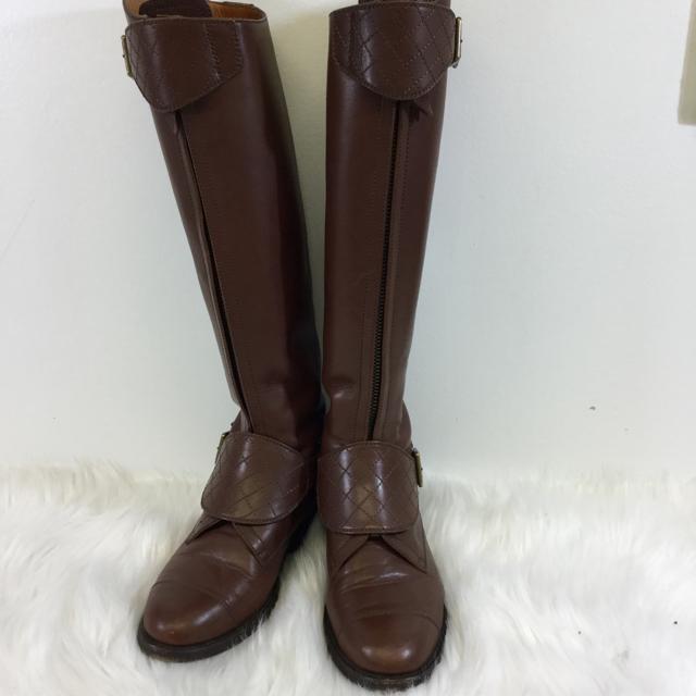 Chanel Leather Riding Boots. Size 36 - shoesCHANEL36, boots, Brown, CHANELChic To Chic Consignment