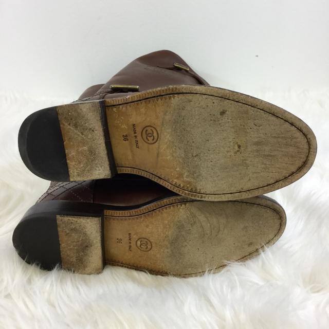 Chanel Leather Riding Boots. Size 36 - shoesCHANEL36, boots, Brown, CHANELChic To Chic Consignment