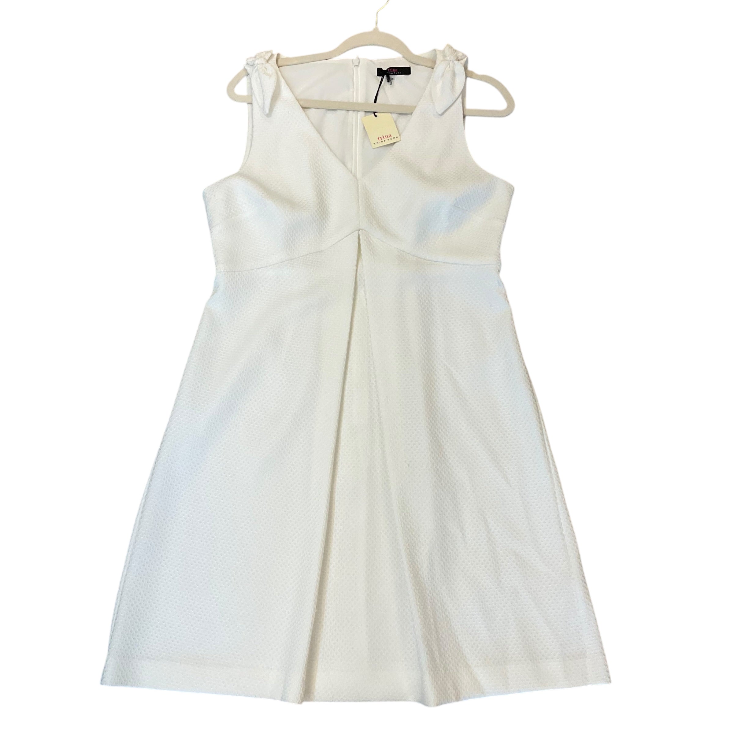 Trina Turk White Dress Size 10