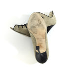 Brian Atwood Suede Caged Stiletto Heels. Size 9.5 - shoesbrian atwood9.5, Beige, brian atwood, GaithersburgChic To Chic Consignment