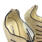 Brian Atwood Suede Caged Stiletto Heels. Size 9.5 - shoesbrian atwood9.5, Beige, brian atwood, GaithersburgChic To Chic Consignment