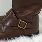Chanel Leather Riding Boots. Size 36 - shoesCHANEL36, boots, Brown, CHANELChic To Chic Consignment