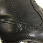 Chanel Mid-Thigh Leather Boots. Size 37.5 - shoesCHANEL37.5, Black, boots, CHANELChic To Chic Consignment