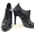 Chanel Patent Leather Heeled Ankle Booties. Size 38 - shoesCHANEL38, Black, boots, CHANEL, GaithersburgChic To Chic Consignment