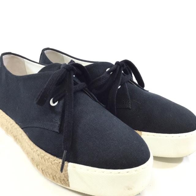 Hermes Canvas Espadrille Sneakers. Size 8.5 - Chic To Chic Consignment