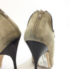 Brian Atwood Suede Caged Stiletto Heels. Size 9.5 - shoesbrian atwood9.5, Beige, brian atwood, GaithersburgChic To Chic Consignment